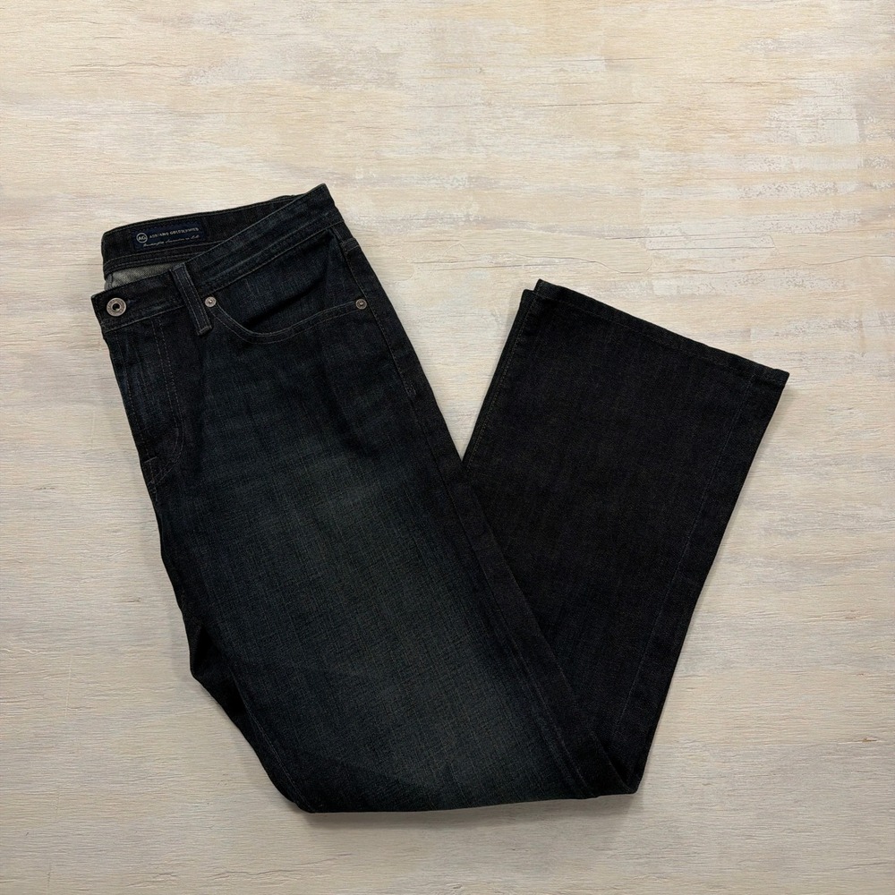 AG Jeans The Fillmore Boot Cut 33x32 Dark Wash Denim Pima Cotton Mens Blue